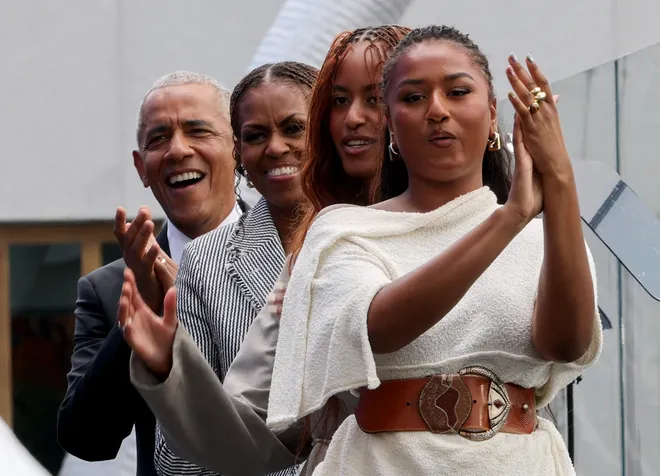 Malia and Sasha Obama Showed Up Together at the Obama Presidential Center Opening and Everyone Noticed How Grown They Are