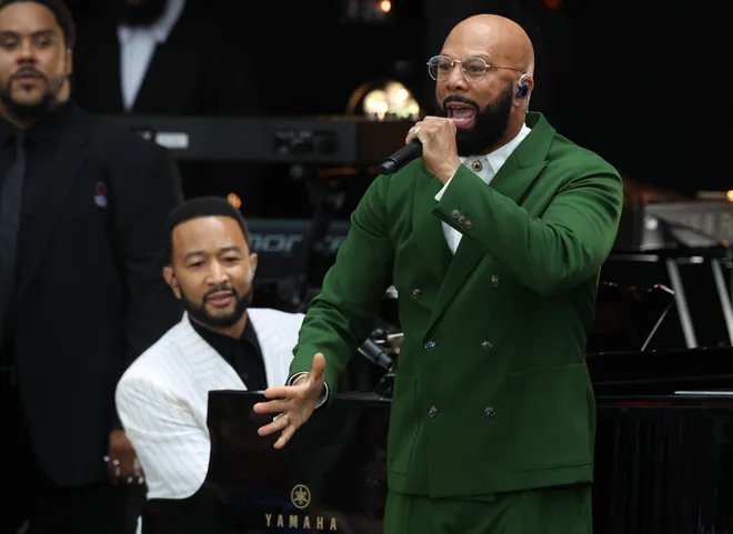 John Legend & Common Performs at the Obama Presidential Center Opening