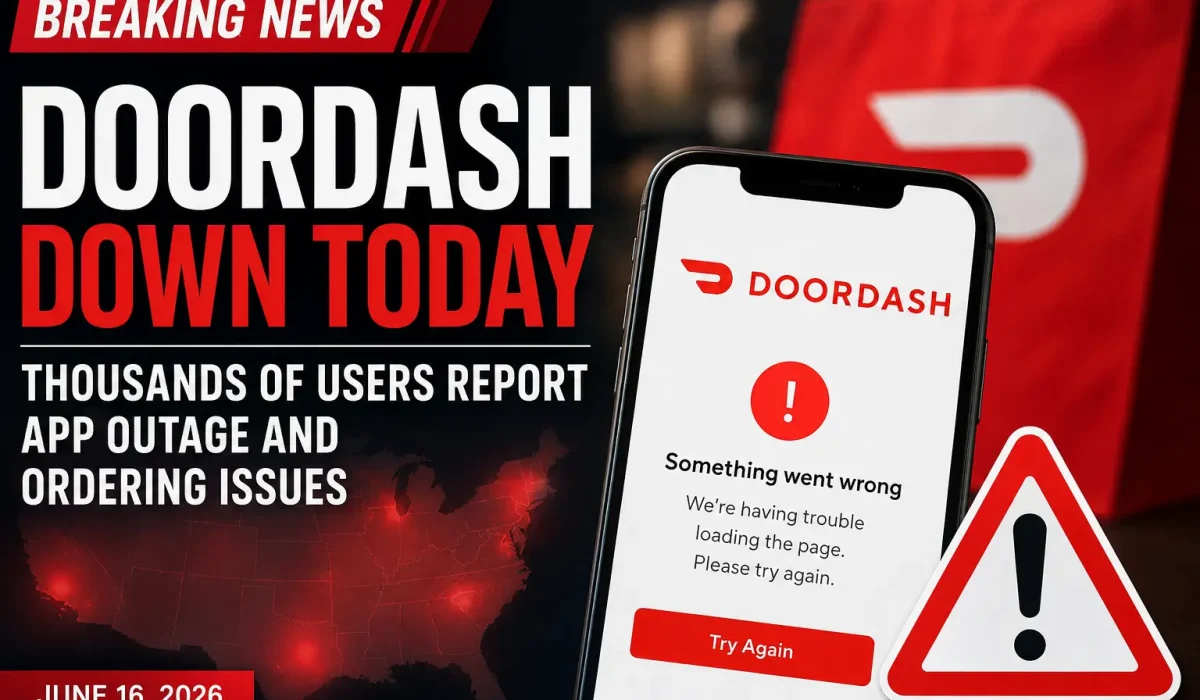 DoorDash Down Today: Thousands of Users Report Outage Across the U.S.