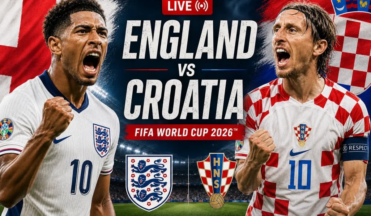 England vs Croatia Live: Three Lions Edge Five-Goal Thriller in World Cup 2026 Clash