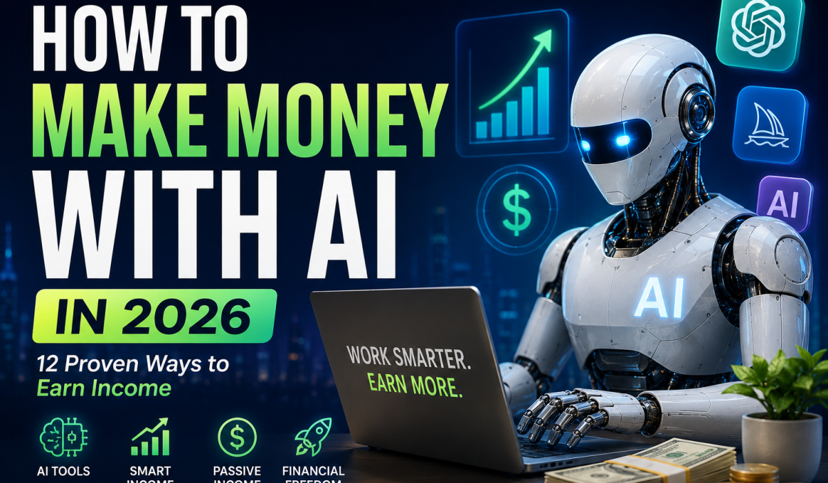 How to Make Money with AI in 2026: 12 Proven Ways to Earn Income