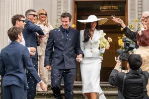 Dua Lipa and Callum Turner are officially married. She wore custom
