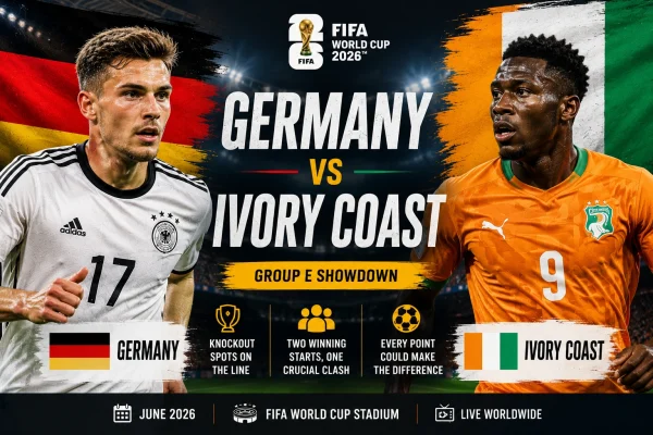 Germany vs Ivory Coast: Group E Showdown Set to Shape World Cup 2026 Knockout Race